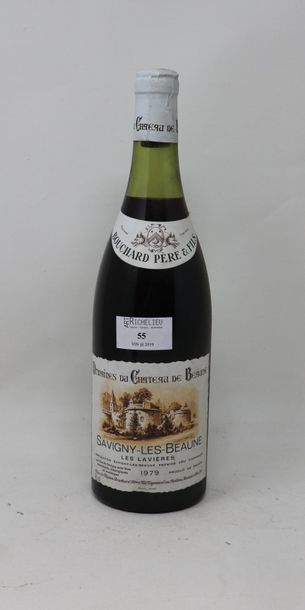 null 1 bouteille, Savigny-lès-Beaune 1er Cru "Les Lavières", 1979, Bouchard père...