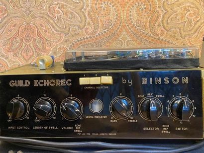 null EFFECT MATERIAL - Binson
MODEL - Guild Echorec. N° 1014, T5E.
(In working condition,...
