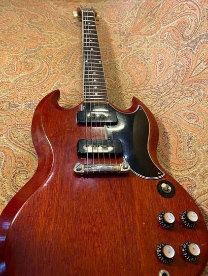 null GUITAR SOLID-BODY - Gibson. 

MODEL - Les Paul SG, 1964, second semester. 

SERIAL...