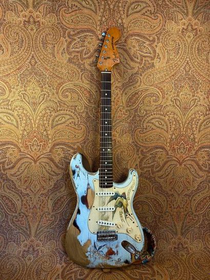 null GUITARE SOLID-BODY - FENDER

MODELE - Stratocaster, 1979. 

Micros Hepcat, frets...