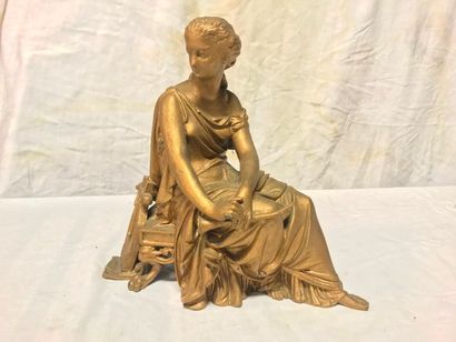 null Ecole du début du XXe siècle

"Femme assise à l’antique"

Sculpture en régule...