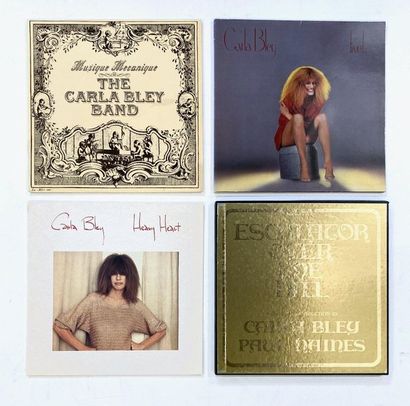 null 3 Lps and 1 box of Carla Bley. VG+ to NM VG+ to NM