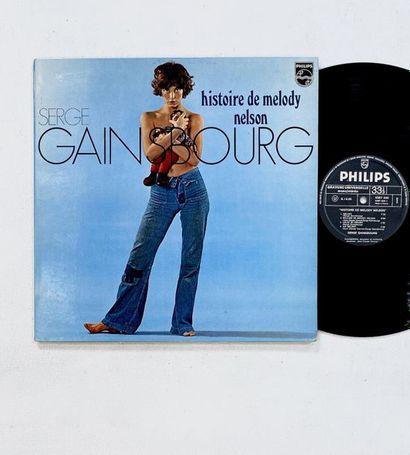 null 1 disque 33T de Serge Gainsbourg - Histoire de Melody Nelson. Pressage original,...