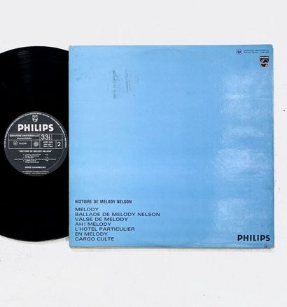 null 1 disque 33T de Serge Gainsbourg - Histoire de Melody Nelson. Pressage original,...