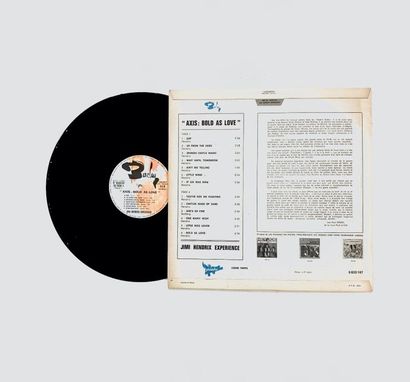 null 1 disque 33T de Jimi Hendrix - Axis Bold As Love. Pressage original, pochette...