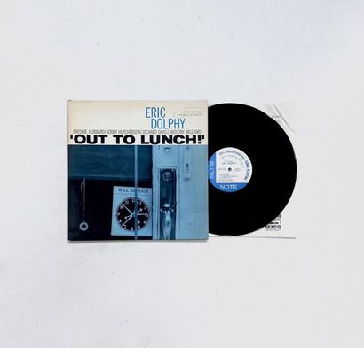 null 1 disque 33T d’Eric Dolphy - ‘Out To Lunch !’. Vangelder dead wax matrice. Machine...
