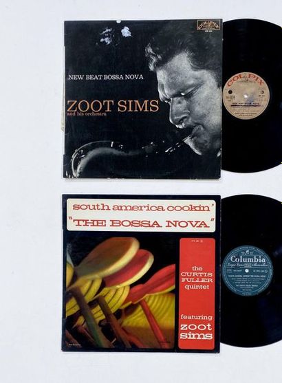 null 2 Lps of Zoot Sims, french original pressings. VG+ à EX (Write on label) VG+...
