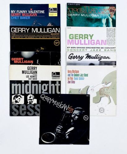 null 9 disques 33T de Gerry Mulligan.VG à NM VG à NM