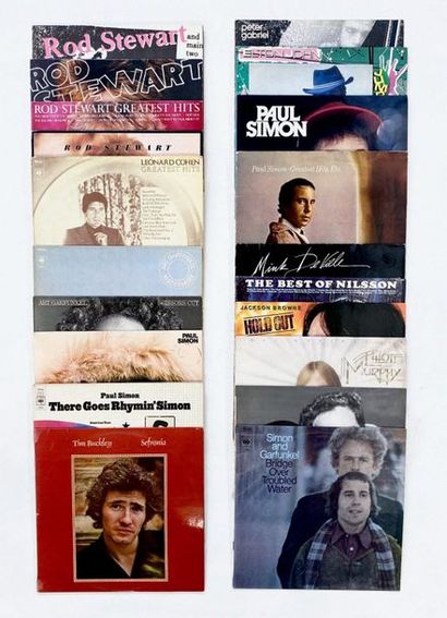 null 20 Lps of male singers. VG to NM VG to NM