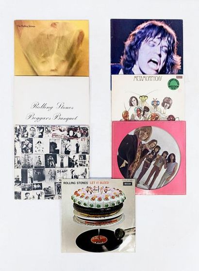 null 7 disques 33T des Rolling Stones dont 1 picture disc. VG à NM VG à NM à VG