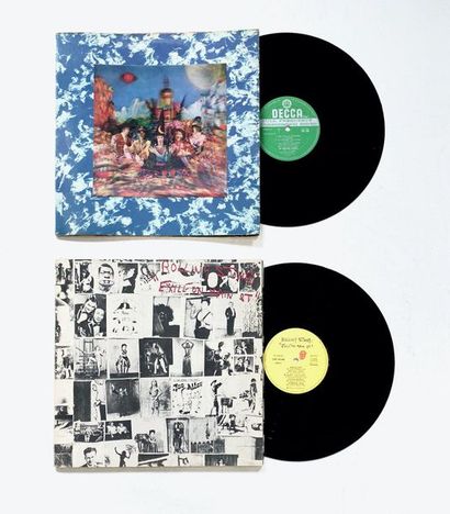 null 3 disques 33T des Rolling Stones. Their Satanic Majesties Request, pressage...