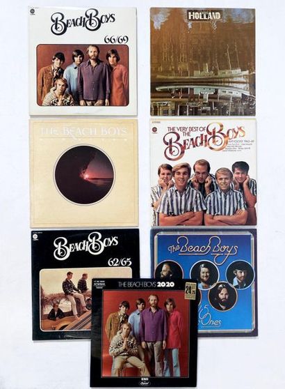 null 7 disques 33T des Beach Boys. VG+ à NM VG+ à NM