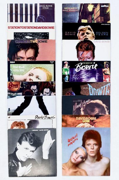 null 16 disques 33T de David Bowie. VG à NM VG à NM