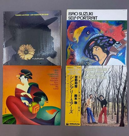 4 disques 33 T Jazz japonais

Pressages japonais

VG+...