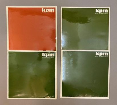 4 disque 33 T Librairie sonore. KPM séries

VG+...