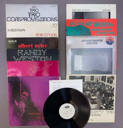 null 10 Lps Free Jazz, Improvisation and 1 Lp ajb (Artists Jazz Band)

VG+ to NM;...