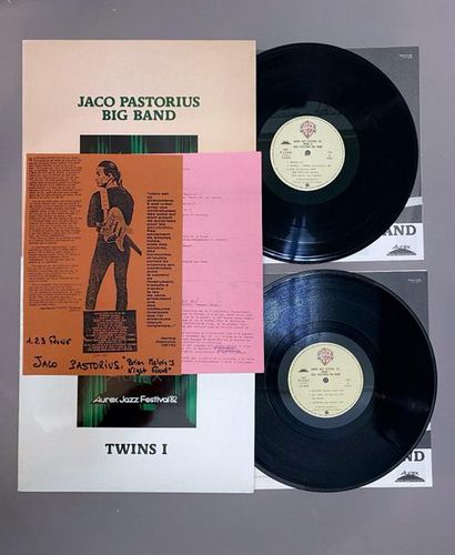 null 2 disques 33 T de Jaco Pastorius Big Band. Twins 1, Twins 2 avec inserts et...