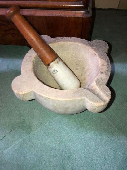 null Stone mortar and pestle