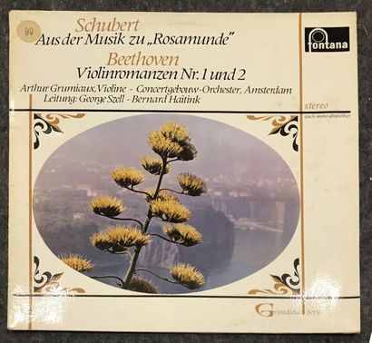 null a batch of six discs of classical and contemporary music, signed by the per...