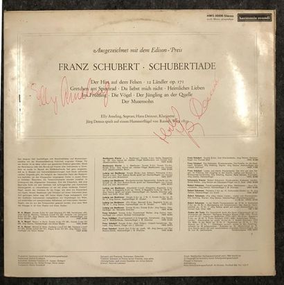 null a batch of six discs of classical and contemporary music, signed by the per...