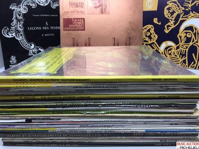 null Lot of approximately 130 x LP and 10'' of classical music. VG/ EX, VG/ EX