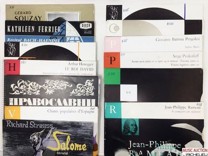 null Lot of approximately 130 x LP and 10'' of classical music. VG/ EX, VG/ EX