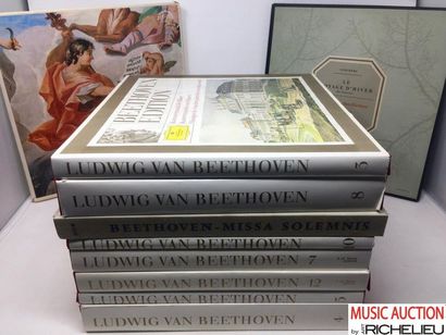 null Lot d'environ 80 LP, box et 10'' de musique classique, dont 3 LP de Pierre Sancan,...
