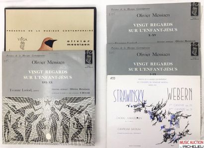 null Lot of about 80 LPs, box and 10'' of classical music, including 3 LPs by Pierre...