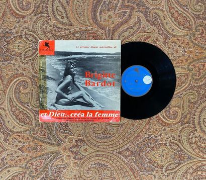 BOF 1 disque 25 cm - Brigitte Bardot "Et Dieu créa la femme"

G; VG
