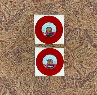 FRANCAIS 2 disques 45 T Jukebox - Johnny Hallyday

Vinyles rouges

VG+ à EX; VG+...