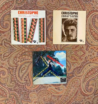 FRANCAIS 3 disques Ep - Christophe, dont son rare 1er Ep

VG à EX, VG+ à EX