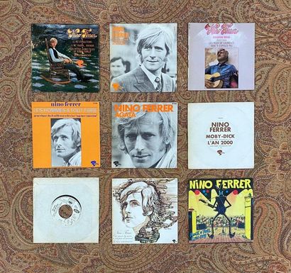 FRANCAIS 9 disques Ep/45 T (dont promo) - Nino Ferrer

VG à EX; VG+ à EX