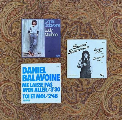 FRANCAIS 3 disques 45 T (dont 2 promo) - Daniel Balavoine

VG+ à EX; VG+ à EX