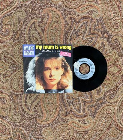 FRANCAIS 1 disque 45 T - Mylène Farmer "My Mum is wrong"

VG+; EX