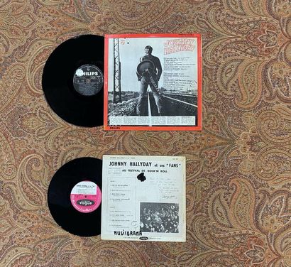 FRANCAIS 2 disques (1 x 33 T et 1 x 25 cm) - Johnny Hallyday

VG; VG