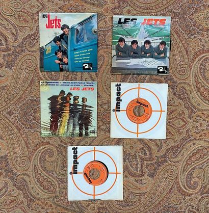 Sixties 5 disques (3 x Ep et 2 x 45 T Jukebox) - Jets

VG+ à EX; VG+ à EX