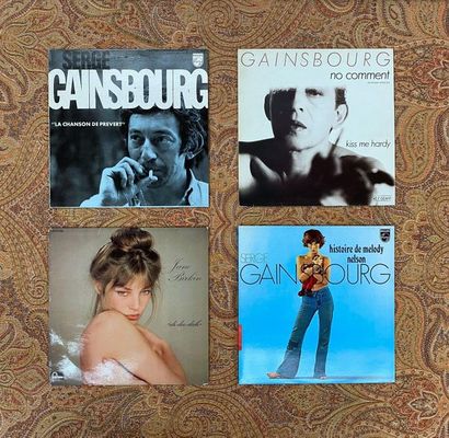 FRANCAIS 4 disques (3 x 33 T et 1 x maxi 45 T) - Serge Gainsbourg (second pressage)...