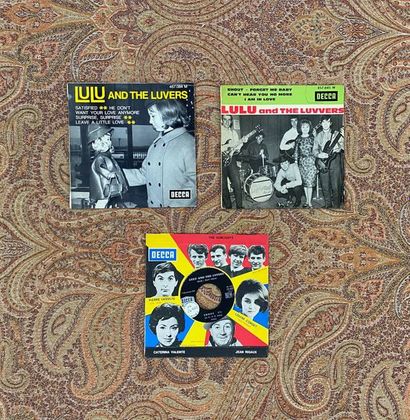Sixties 3 disques ( 2 x Ep et 1 x 45 T Jukebox) - Lulu and the luvers

VG+ à EX;...