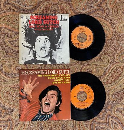 ROCK 1 x Ep and 1 x 7'' - Screaming Lord Sutch

VG+ to EX; VG+ to EX
