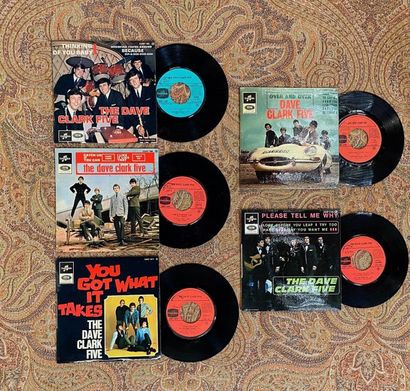 Sixties 5 disques Ep - The Dave Clark Five

Pochettes françaises

VG+ à EX; VG+ à...