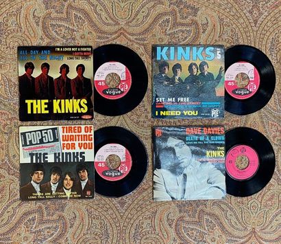 Sixties 4 disques Ep - The Kinks

VG+ à EX; VG+ à EX