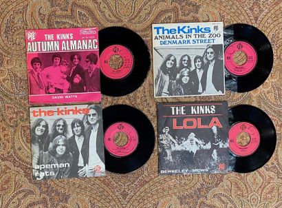 Sixties 4 disques 45 T - The Kinks

VG+ à EX; VG+ à EX