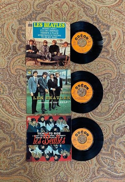 POP ROCK 3 disques Ep - The Beatles

Label orange Odeon SOE

VG à EX; VG+ à EX