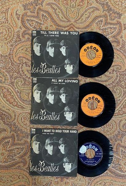 POP ROCK 3 disques 45 T Jukebox + pochettes - The Beatles

Label Odeon SOE

G à VG...