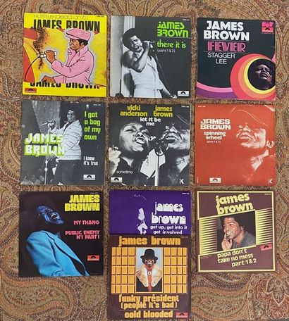 Soul/Funk 10 disques 45 T - James Brown

Pochettes françaises

VG+ à EX; VG+ à E...