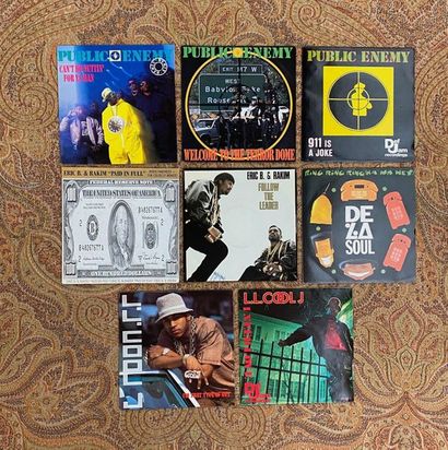 RAP 8 disques 45 T - Rap américain

VG+ à EX; VG+ à EX
