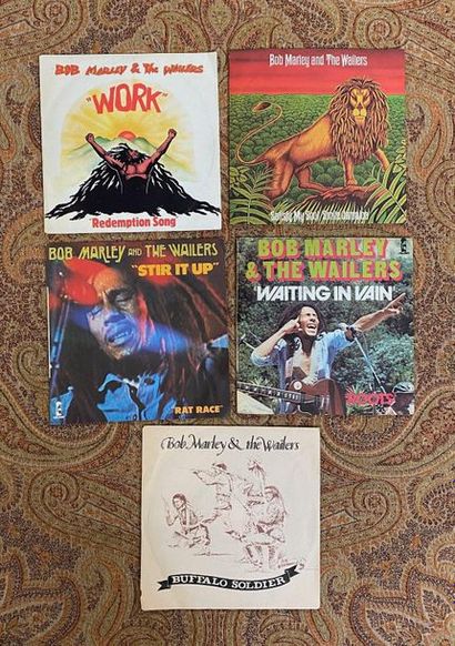 REGGAE 5 disques 45 T - Bob Marley & The Wailers

VG+ à EX; VG+ à EX