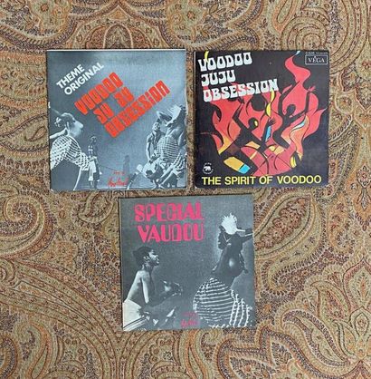 AFRO 3 disques 45 T - Woodoo Juju Obsession

VG+ à EX; VG+ à EX