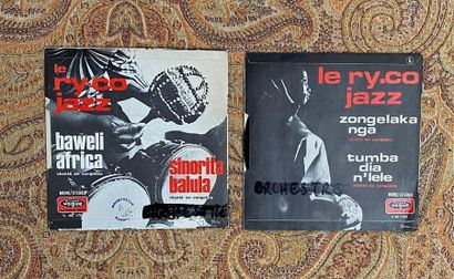 Afro Funk 2 disques 45 T - Le Ryco Jazz

VG à VG+ (marques de feutre au dos); EX
