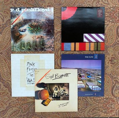 Pop rock prog 5 disques 33 T - Pink Floyd and Co

VG à EX; G à VG+